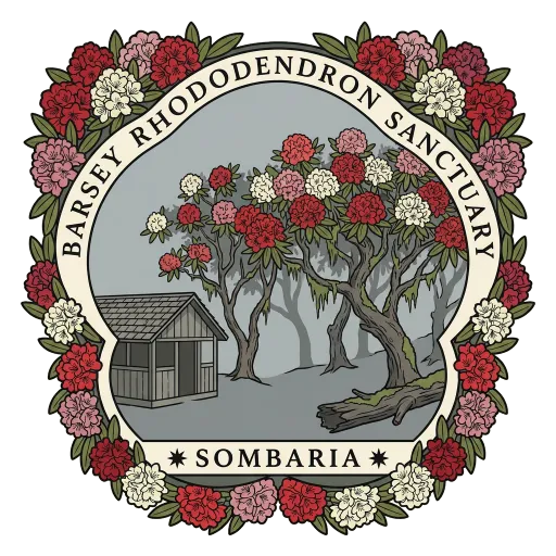 Barsey Rhododendron Sanctuary travel stamp