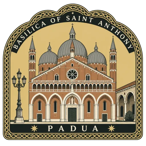 Basilica of Saint Anthony travel stamp