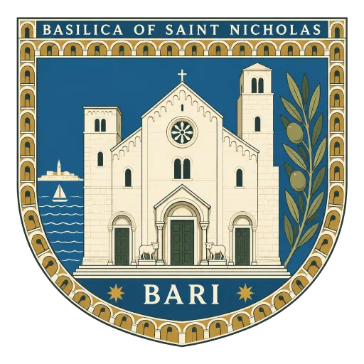 Basilica of Saint Nicholas travel stamp