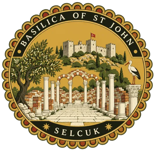 Basilica of St. John travel stamp