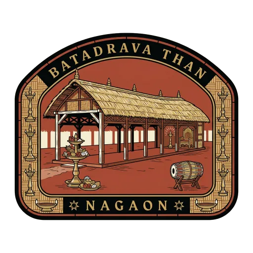 Batadrava Than travel stamp