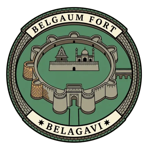 Belgaum Fort travel stamp