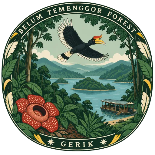 Belum-Temenggor Forest travel stamp