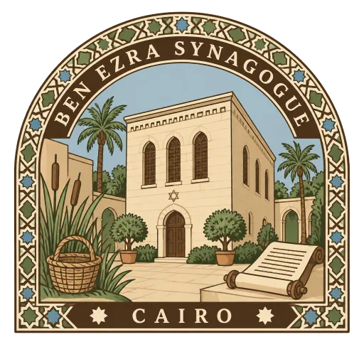 Ben Ezra Synagogue travel stamp