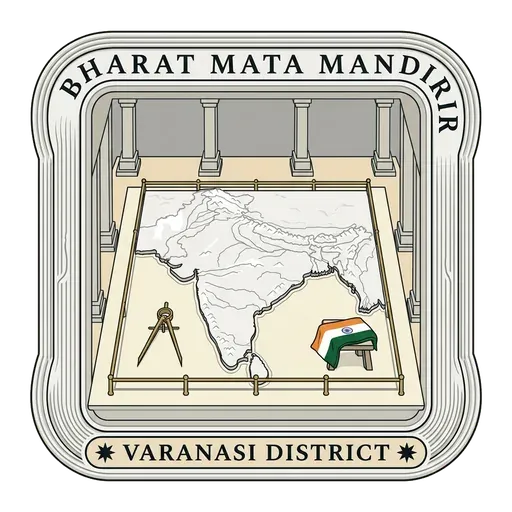 Bharat Mata Mandir travel stamp