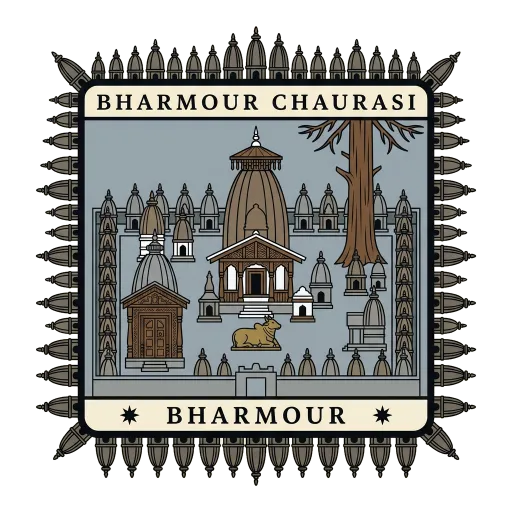 Bharmour Chaurasi travel stamp