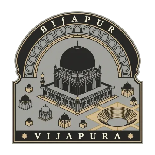Bijapur travel stamp