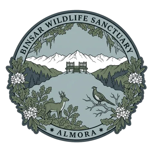 Binsar Wildlife Sanctuary travel stamp