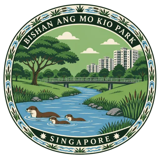 Bishan-Ang Mo Kio Park travel stamp