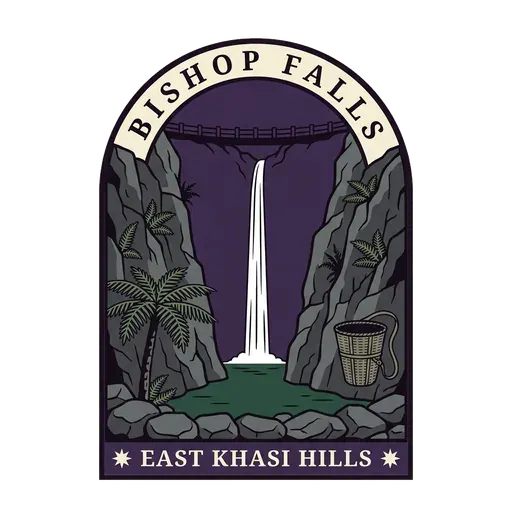 Bishop Falls travel stamp