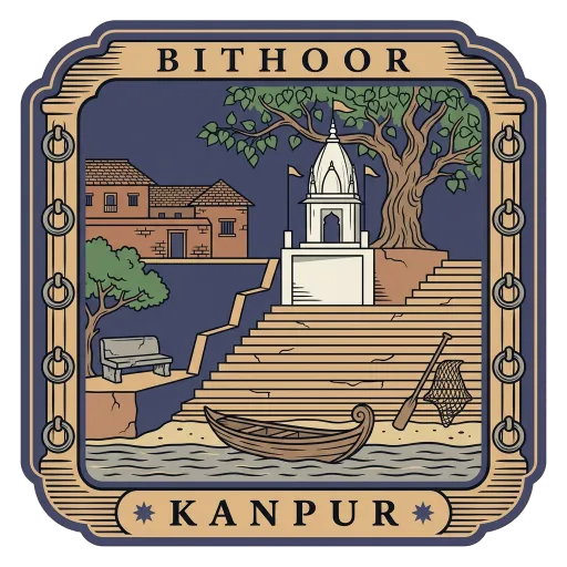 Bithoor travel stamp