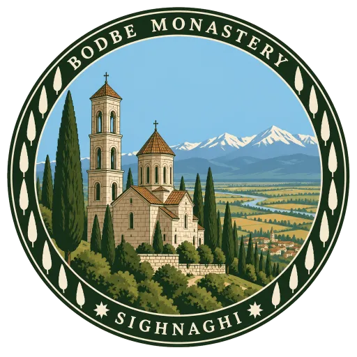 Bodbe Monastery travel stamp