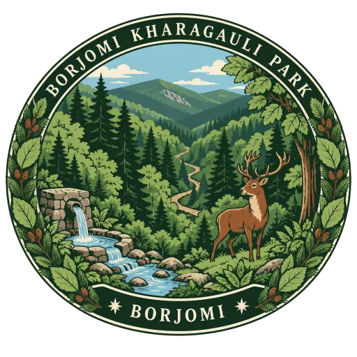 Borjomi-Kharagauli National Park travel stamp