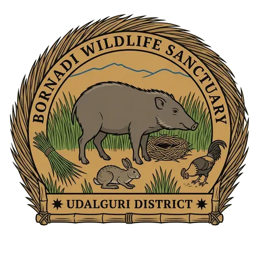 Bornadi Wildlife Sanctuary travel stamp
