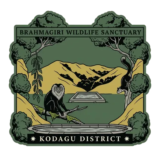Brahmagiri Wildlife Sanctuary travel stamp