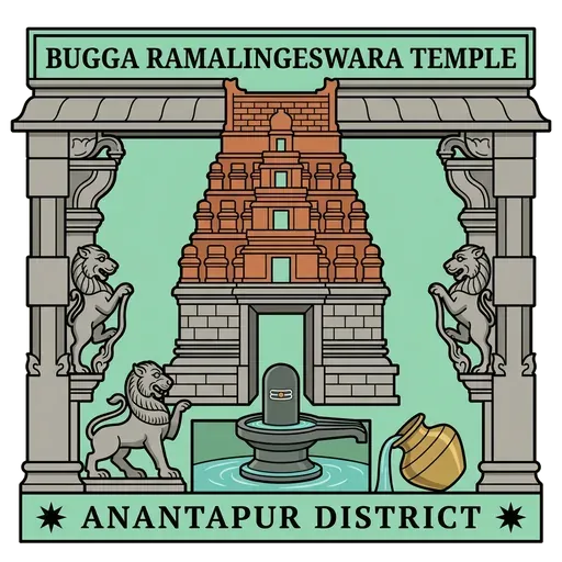 Bugga Ramalingeswara Temple travel stamp