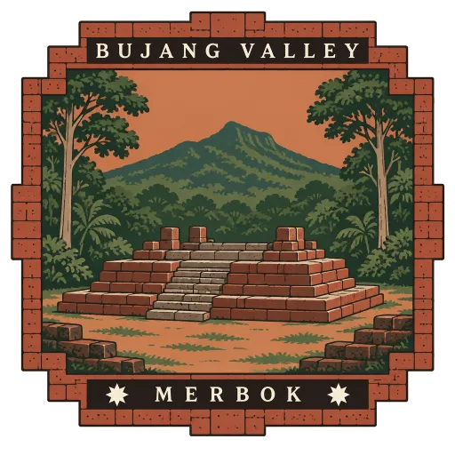 Bujang Valley travel stamp