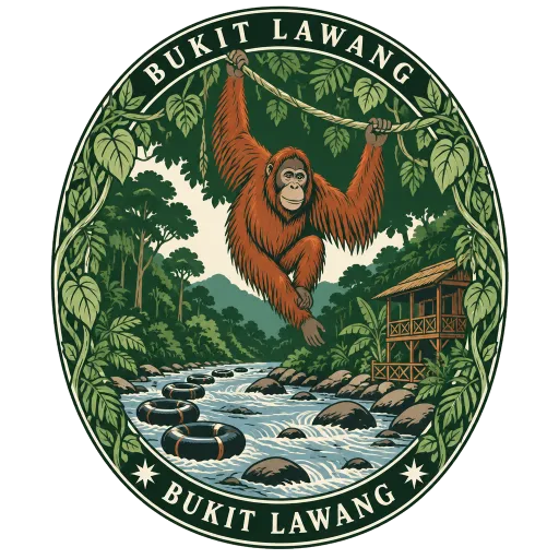 Bukit Lawang travel stamp