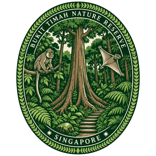 Bukit Timah Nature Reserve travel stamp