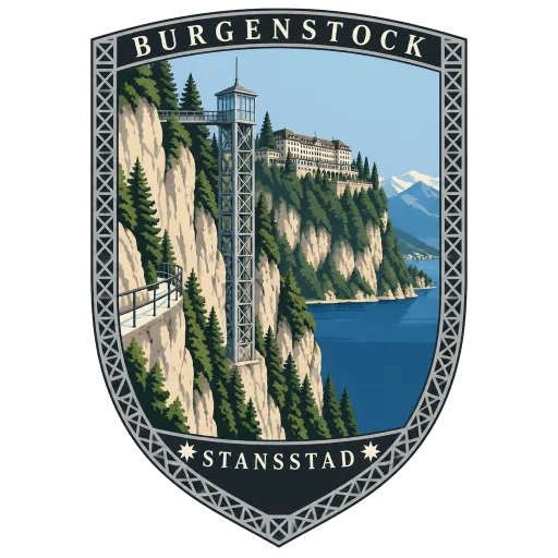 Bürgenstock travel stamp