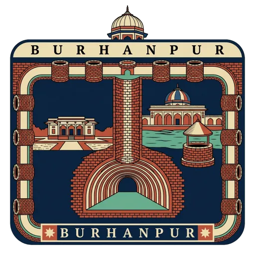 Burhanpur travel stamp