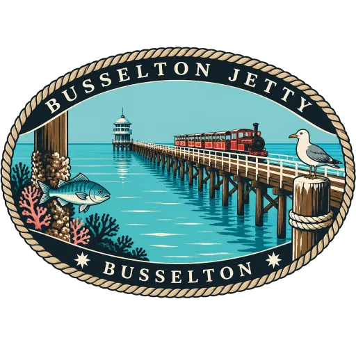 Busselton Jetty travel stamp