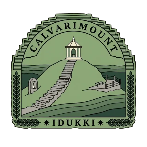 Calvarimount travel stamp
