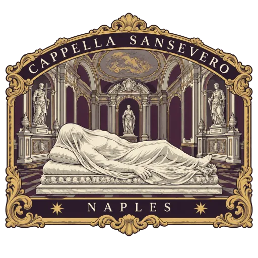 Cappella Sansevero travel stamp
