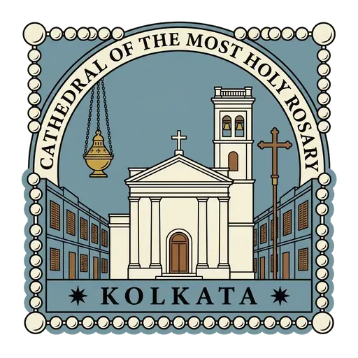 Cathedral of the Most Holy Rosary travel stamp