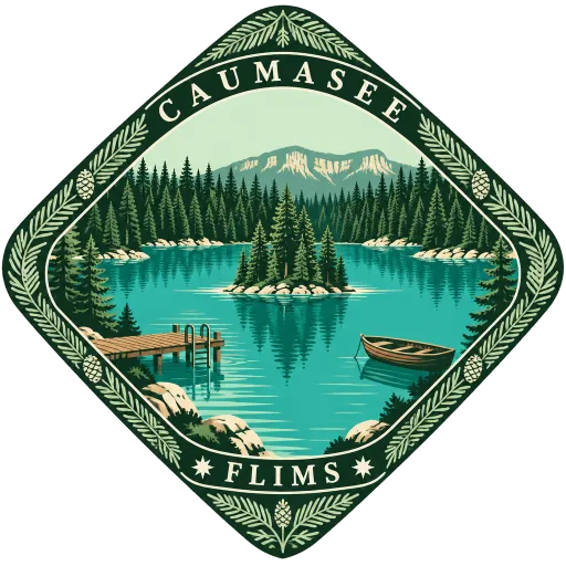 Caumasee travel stamp