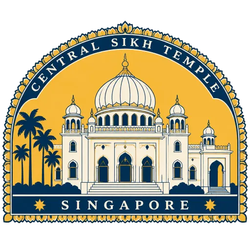 Central Sikh Temple travel stamp