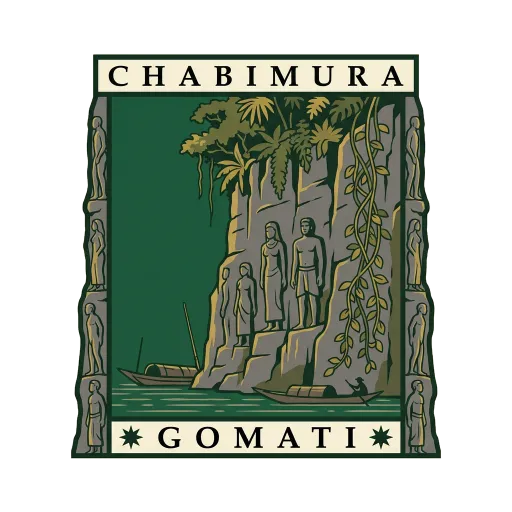 Chabimura travel stamp