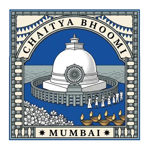 Chaitya Bhoomi travel stamp