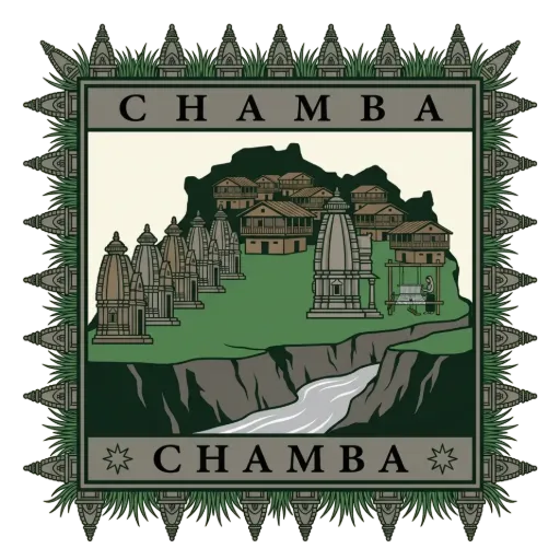 Chamba travel stamp