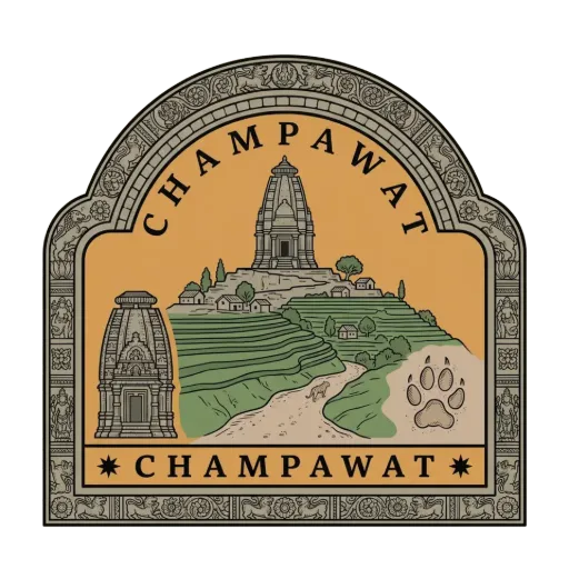 Champawat travel stamp