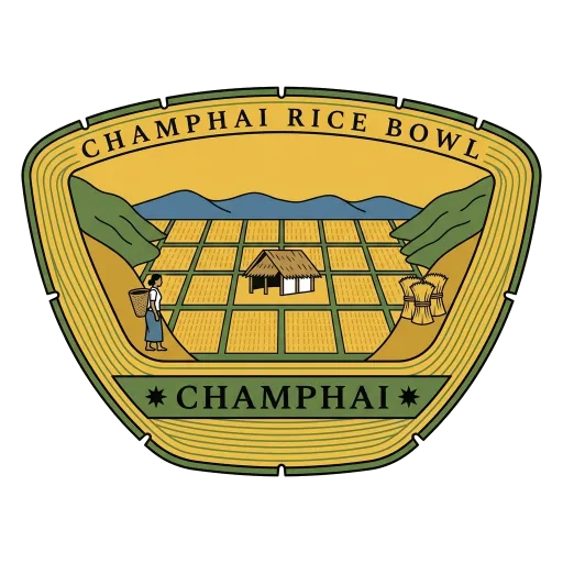 Champhai Rice Bowl travel stamp