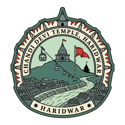 Chandi Devi Temple, Haridwar travel stamp