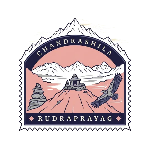 Chandrashila travel stamp