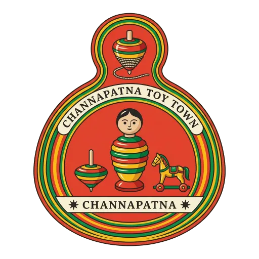 Channapatna Toy Town travel stamp