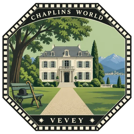 Chaplin's World travel stamp