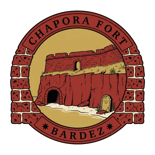 Chapora Fort travel stamp