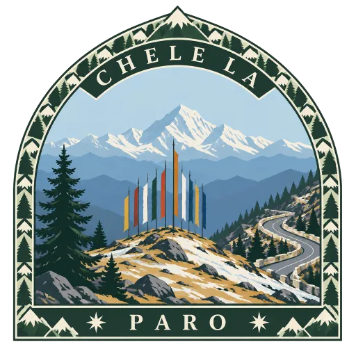Chele La travel stamp