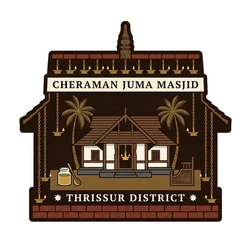 Cheraman Juma Masjid travel stamp