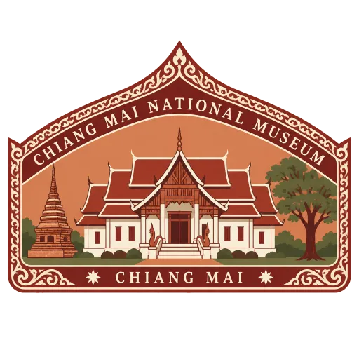 Chiang Mai National Museum travel stamp