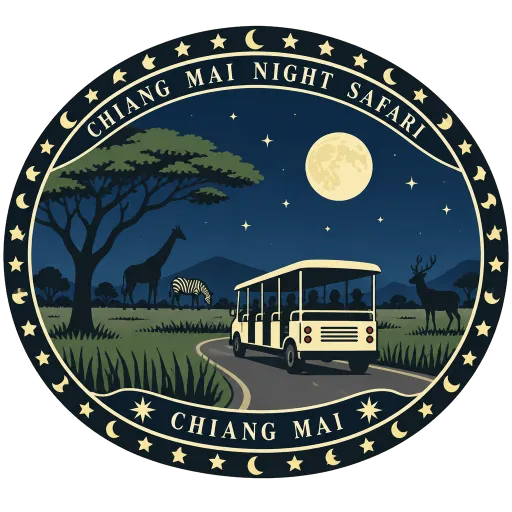 Chiang Mai Night Safari travel stamp