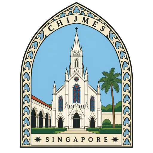 CHIJMES travel stamp