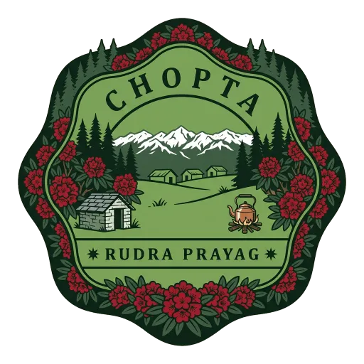 Chopta travel stamp