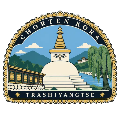 Chorten Kora travel stamp