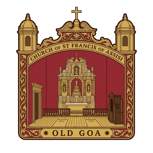 Church of St Francis of Assisi travel stamp