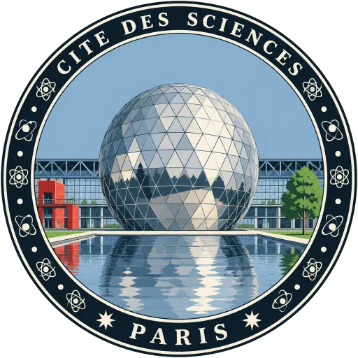 Cité des Sciences et de l'Industrie travel stamp